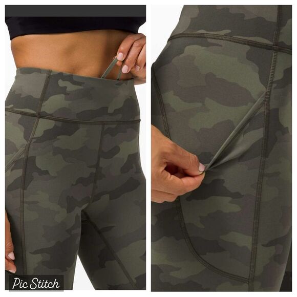 Lululemon Invigorate High-Rise Crop 23"
Heritage 365 Camo Green Twill Multi - Picture 9 of 15